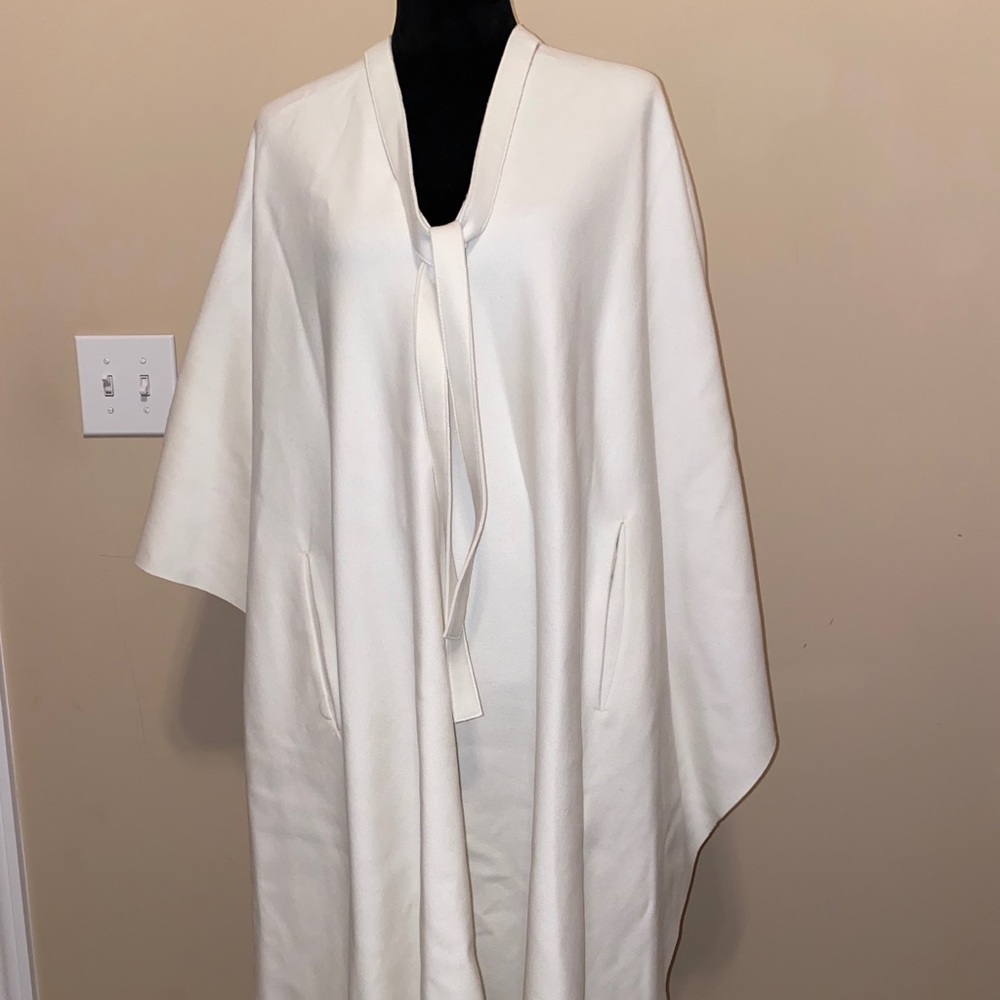 Wool cape